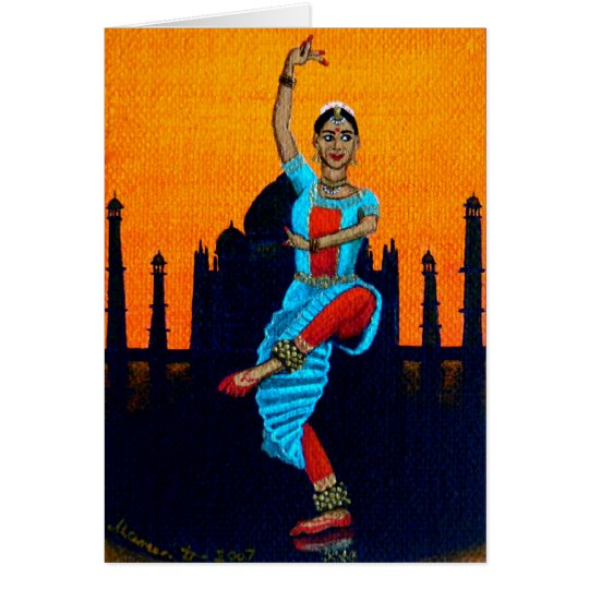 "Bharatanatyam" Card