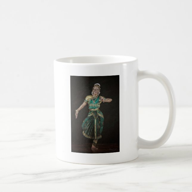 Bharatanatyam Dancer Coffee Mug (Right)