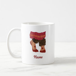 Bharatanatyam dancers Feet Design personalised Coffee Mug