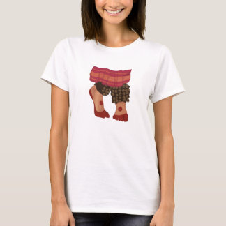 Bharatanatyam dancers Feet Design personalized T-Shirt