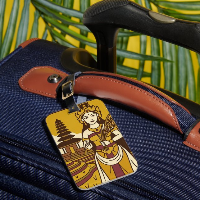 Bhatari Sri Luggage Tag (Front Insitu 1)