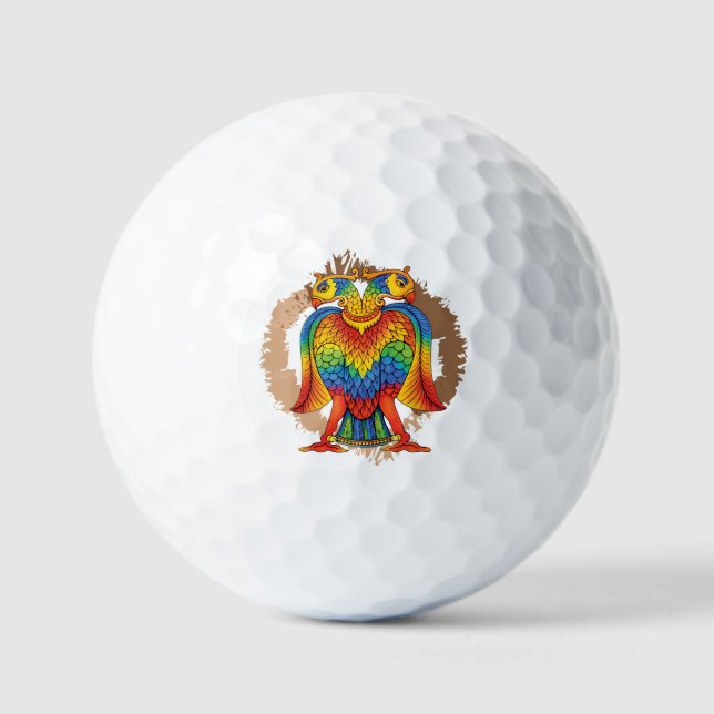 bherunda bird golf balls (Front)