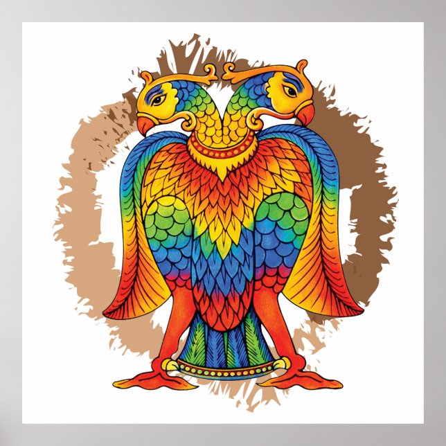 Bherunda bird poster (Front)