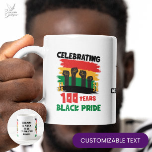 BHM 100 Years Souvenir Black History Month  Coffee Mug