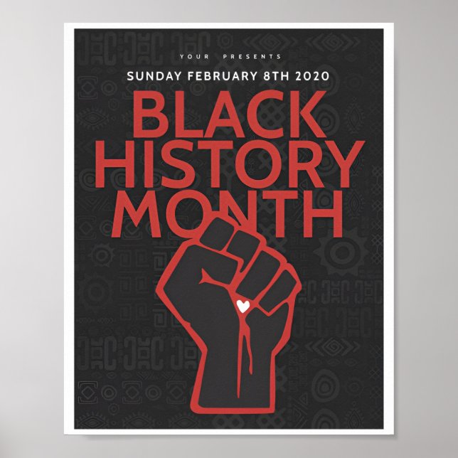 Bhm noir histoire mois Poster (Devant)
