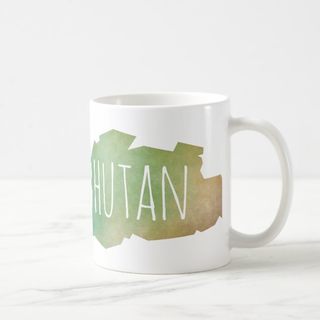 Bhutan Coffee Mug (Right)