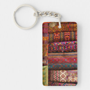 Bhutan fabrics for sale keychain