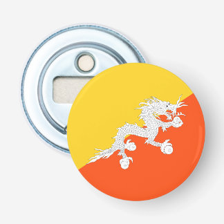 Bhutan flag bottle opener