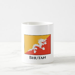 Bhutan Flag Coffee Mug