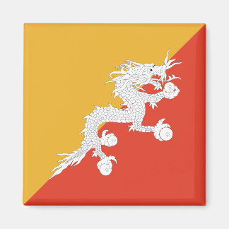 Bhutan Flag Magnet
