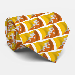 Bhutan Flag Tie