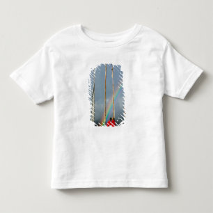 Bhutan, Gangtey village, Rainbow over two Toddler T-shirt