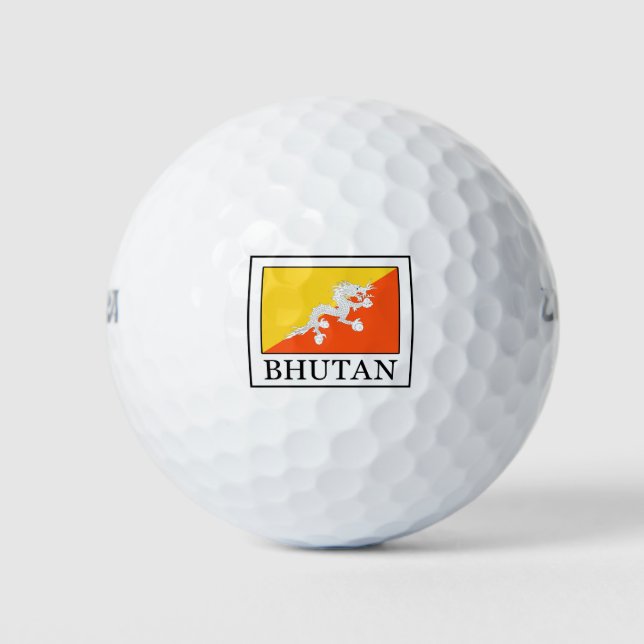 Bhutan Golf Balls (Front)