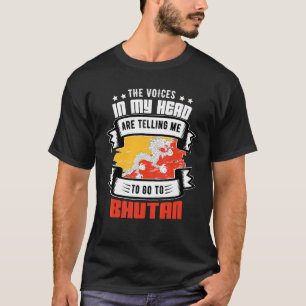 Bhutan In My Head T-Shirt