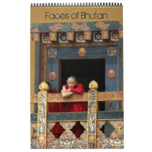 bhutan kingdom faces calendar