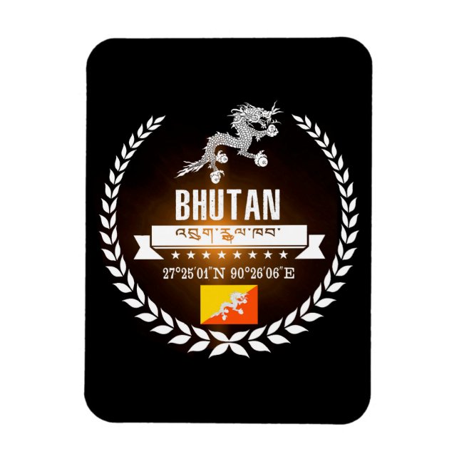 Bhutan Magnet (Vertical)