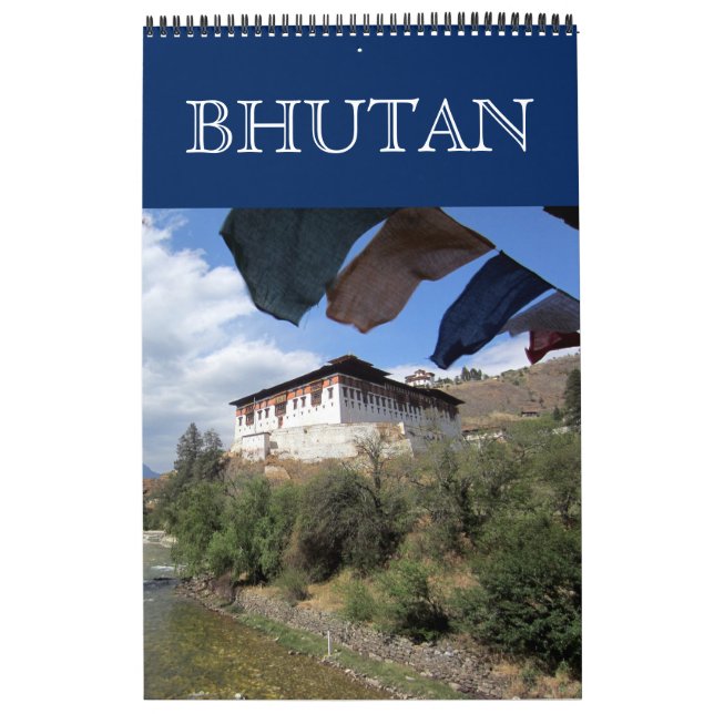 bhutan photography calendar (Cover)