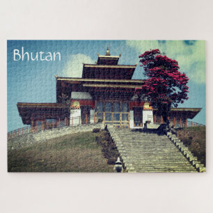 bhutan temple jigsaw puzzle