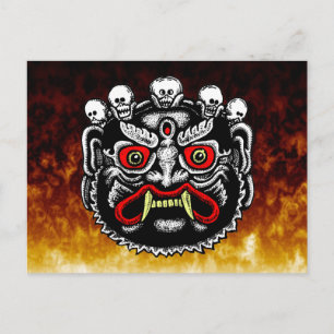 Bhutanese Demon Postcards