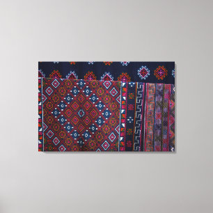 Bhutanese Rugs Canvas Print