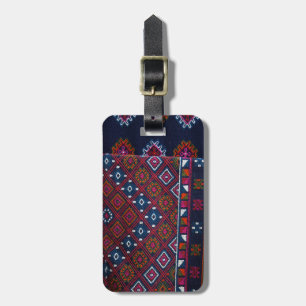 Bhutanese Rugs Luggage Tag