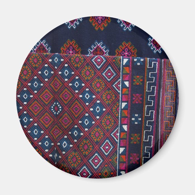 Bhutanese Rugs Magnet (Front)
