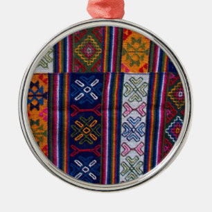 Bhutanese Textile Metal Ornament
