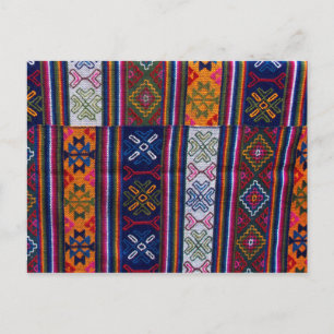 Bhutanese Textile Postcard
