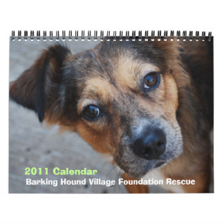 BHVF Rescue 2011 Calendar