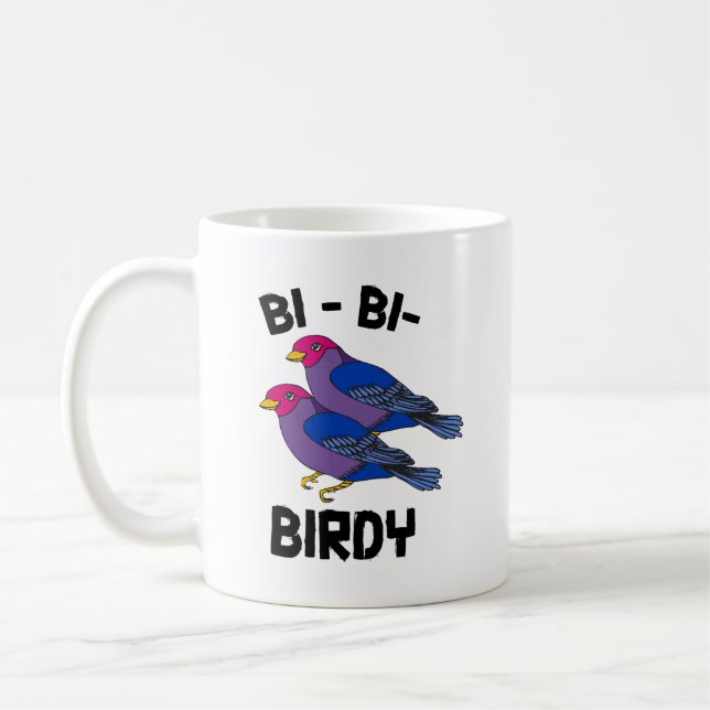 Bi Bi Birdy Coffee Mug (Left)