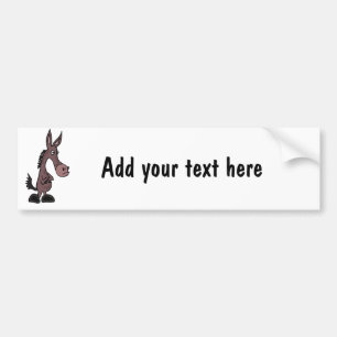 BI- Custom Stubborn Mule Bumper Sticker
