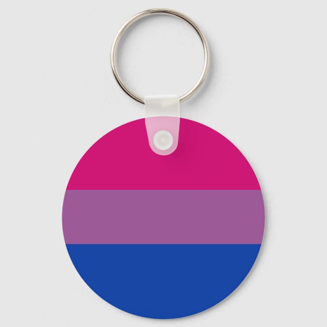 Bi-Flagge Keychain (Front)