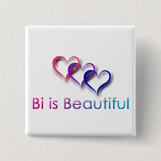 Bi is Beautiful Button