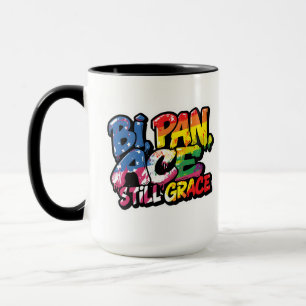 Bi Pan Ace Still Grace Shirt Funny LGBTQ Quotes Mug