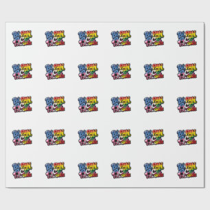 Bi Pan Ace Still Grace Shirt   Funny LGBTQ Quotes Wrapping Paper