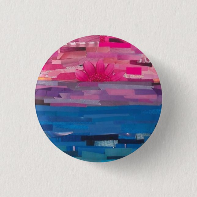 Bi Pride 1 Inch Round Button (Front)