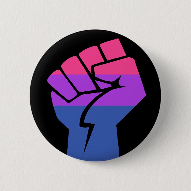 Bi Pride 2 Inch Round Button (Front)