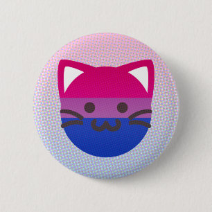 bi pride cat button