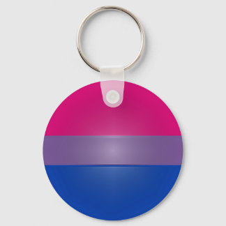 Bi Pride Colours Highlight Keychain