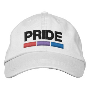 Bi Pride Embroidered Hat