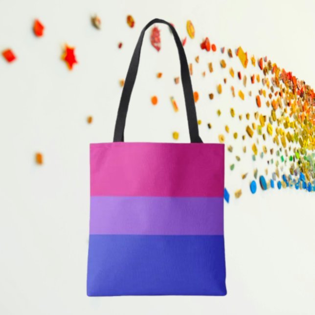 Bi Pride Shoulder Tote (Creator Uploaded)