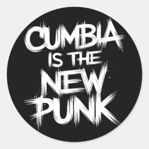 Bia Is The New Punk Bold Performance Classic Round Sticker