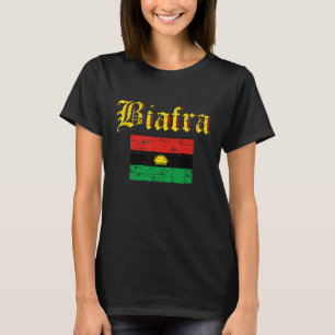 Biafra Flag Igbo Design T-Shirt