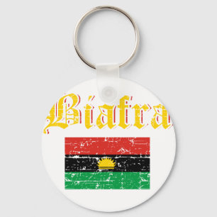 Biafra Flag Keychain