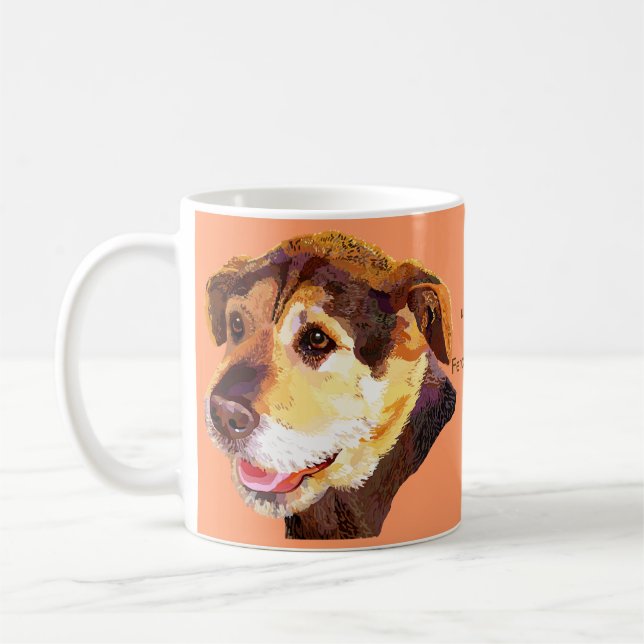 Biaggi Fences For Fido Mug (Left)
