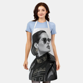Bianca Censori High-Fashion Streetwear Tee Apron