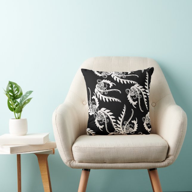 Bianca - Colour of the heart Throw Pillow (Chair)