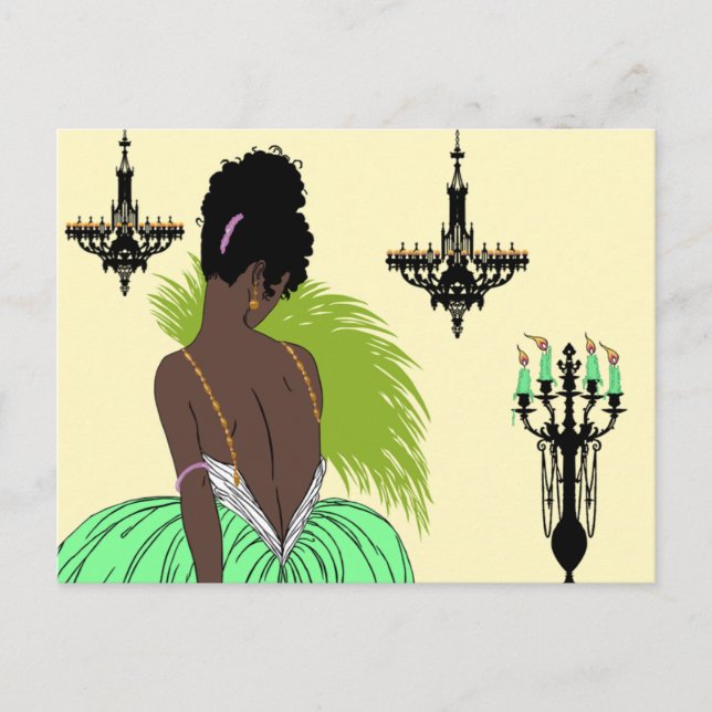 Bianca in Green - Postcards (Front)