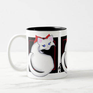 Bianca Toon Kitty Music Mug