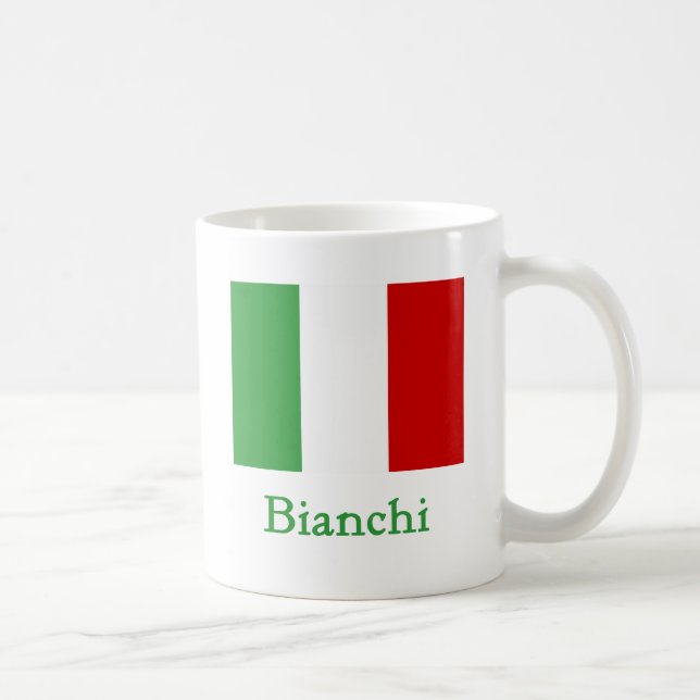 Bianchi Italian Flag Coffee Mug (Right)